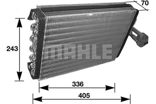 Mahle Εξαεριωτής, Σύστημα Κλιματισμού - Ae 36 000S