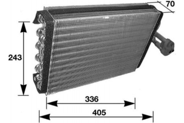 Mahle Εξαεριωτής, Σύστημα Κλιματισμού - Ae 36 000S Mahle Εξαεριωτής, Σύστημα Κλιματισμού - Ae 36 000S