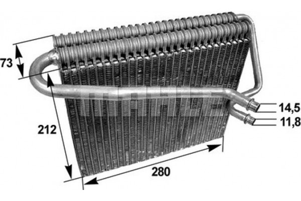 Mahle Εξαεριωτής, Σύστημα Κλιματισμού - Ae 47 000S