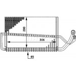 Mahle Εξαεριωτής, Σύστημα Κλιματισμού - Ae 56 000P