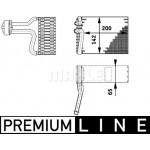 Mahle Εξαεριωτής, Σύστημα Κλιματισμού - Ae 66 000P