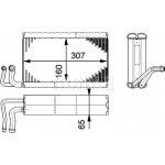 Mahle Εξαεριωτής, Σύστημα Κλιματισμού - Ae 68 000P