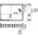 Mahle Εξαεριωτής, Σύστημα Κλιματισμού - Ae 89 000P