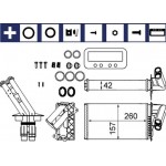 Mahle Εναλλάκτης θερμότητας, Θέρμανση Εσωτερικού Χώρου - Ah 103 000S