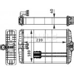 Mahle Εναλλάκτης θερμότητας, Θέρμανση Εσωτερικού Χώρου - Ah 110 000P