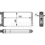 Mahle Εναλλάκτης θερμότητας, Θέρμανση Εσωτερικού Χώρου - Ah 130 000P