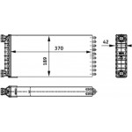 Mahle Εναλλάκτης θερμότητας, Θέρμανση Εσωτερικού Χώρου - Ah 130 000P