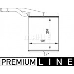 Mahle Εναλλάκτης θερμότητας, Θέρμανση Εσωτερικού Χώρου - Ah 143 000P