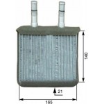 Mahle Εναλλάκτης θερμότητας, Θέρμανση Εσωτερικού Χώρου - Ah 171 000P