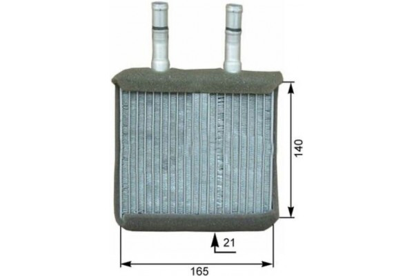 Mahle Εναλλάκτης θερμότητας, Θέρμανση Εσωτερικού Χώρου - Ah 171 000P