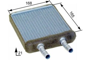 Mahle Εναλλάκτης θερμότητας, Θέρμανση Εσωτερικού Χώρου - Ah 173 000P