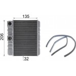 Mahle Εναλλάκτης θερμότητας, Θέρμανση Εσωτερικού Χώρου - Ah 87 000P