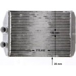 Mahle Εναλλάκτης θερμότητας, Θέρμανση Εσωτερικού Χώρου - Ah 275 000S