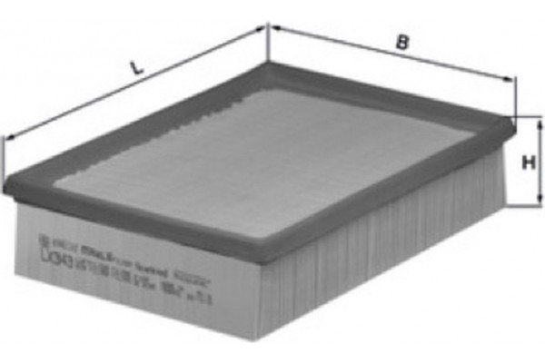 Mahle Φίλτρο Αέρα - Lx 343