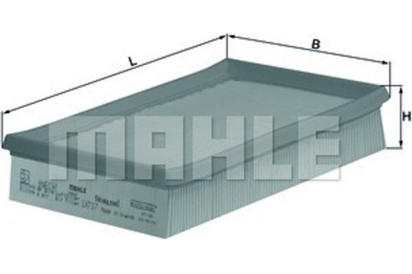 Mahle Φίλτρο Αέρα - Lx 737