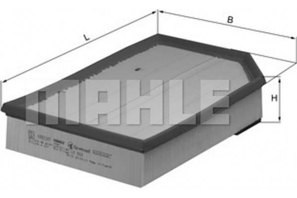 Mahle Φίλτρο Αέρα - Lx 868