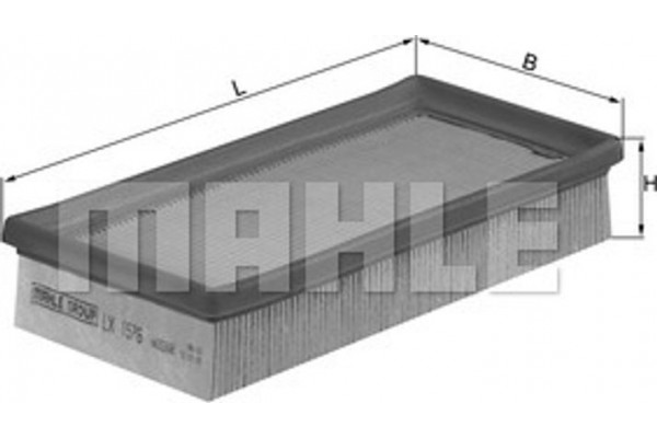 Mahle Φίλτρο Αέρα - Lx 1576