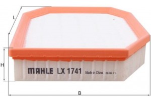 Mahle Φίλτρο Αέρα - Lx 1741