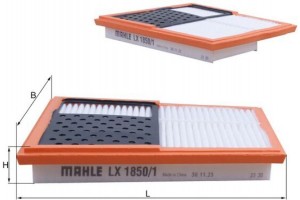 Mahle Φίλτρο Αέρα - Lx 1850/1