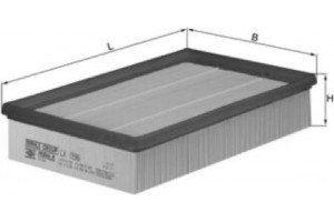 Mahle Φίλτρο Αέρα - Lx 1596