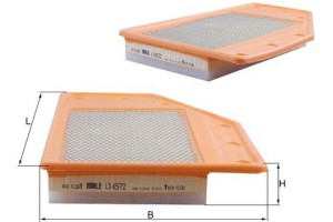 Mahle Φίλτρο Αέρα - Lx 4572