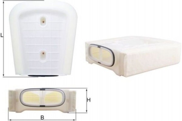 Mahle Φίλτρο Αέρα - Lx 3295/8