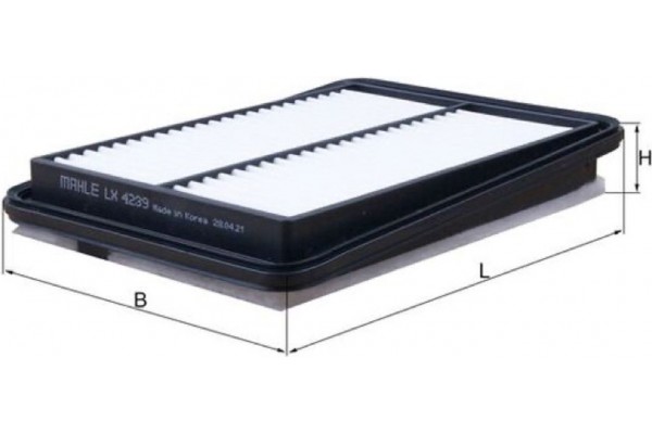 Mahle Φίλτρο Αέρα - Lx 4239