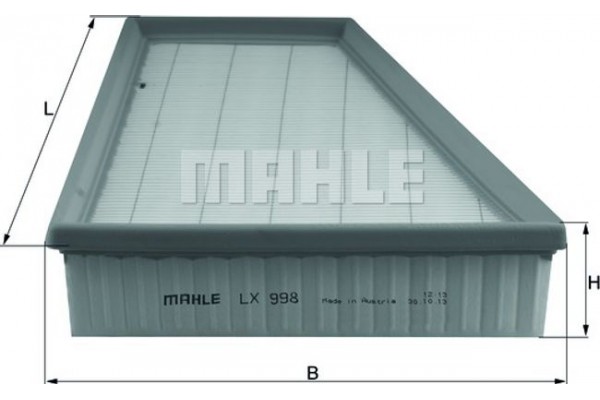 Mahle Φίλτρο Αέρα - Lx 998