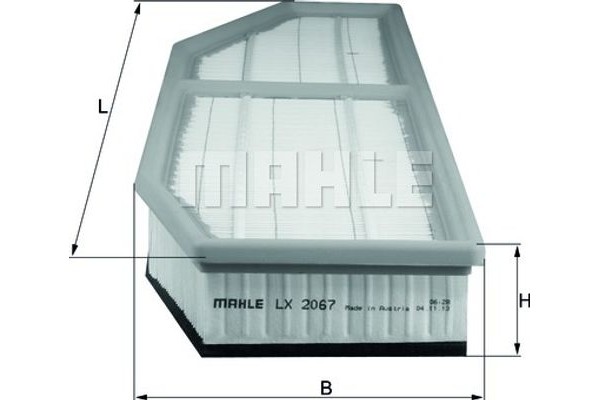 Mahle Φίλτρο Αέρα - Lx 2067