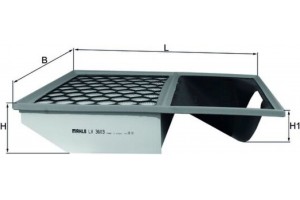 Mahle Φίλτρο Αέρα - Lx 3603