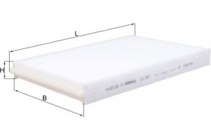 Mahle Φίλτρο, Αέρας Εσωτερικού Χώρου - La 387