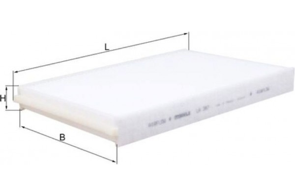 Mahle Φίλτρο, Αέρας Εσωτερικού Χώρου - La 387