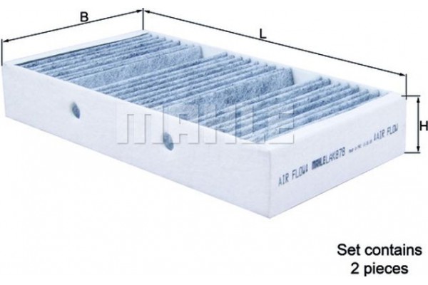 Mahle Φίλτρο, Αέρας Εσωτερικού Χώρου - Lak 878/S