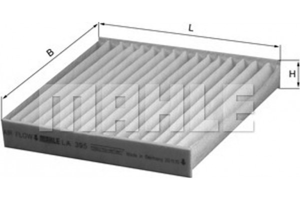 Mahle Φίλτρο, Αέρας Εσωτερικού Χώρου - La 395