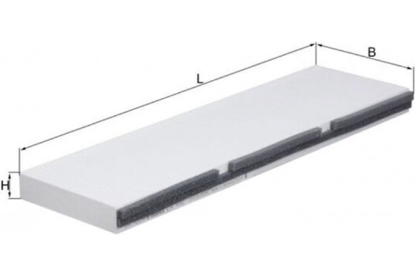 Mahle Φίλτρο, Αέρας Εσωτερικού Χώρου - La 492