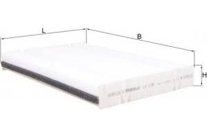 Mahle Φίλτρο, Αέρας Εσωτερικού Χώρου - La 1198