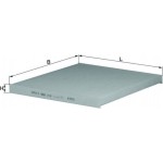 Mahle Φίλτρο, Αέρας Εσωτερικού Χώρου - La 306