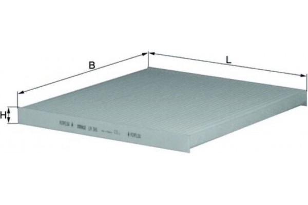 Mahle Φίλτρο, Αέρας Εσωτερικού Χώρου - La 306