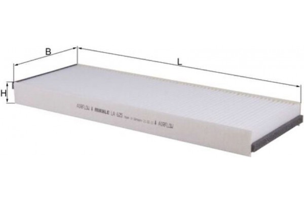 Mahle Φίλτρο, Αέρας Εσωτερικού Χώρου - La 625