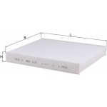 Mahle Φίλτρο, Αέρας Εσωτερικού Χώρου - La 120