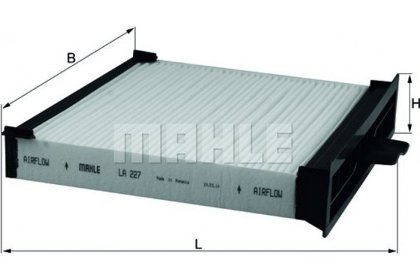 Mahle Φίλτρο, Αέρας Εσωτερικού Χώρου - La 227