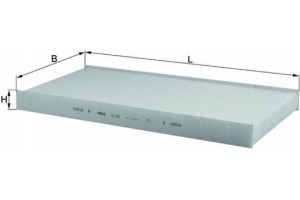 Mahle Φίλτρο, Αέρας Εσωτερικού Χώρου - La 252