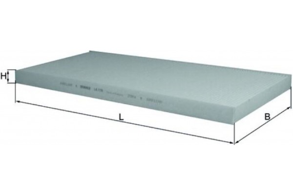 Mahle Φίλτρο, Αέρας Εσωτερικού Χώρου - La 170