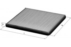 Mahle Φίλτρο, Αέρας Εσωτερικού Χώρου - La 143