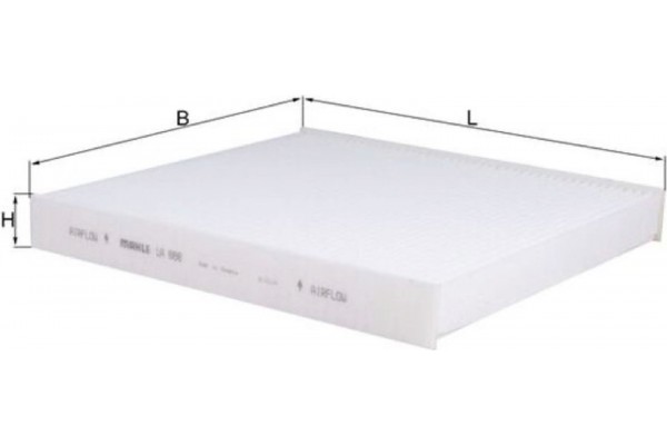 Mahle Φίλτρο, Αέρας Εσωτερικού Χώρου - La 888