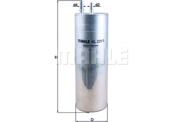 Mahle Φίλτρο Καυσίμου - Kl 229/5