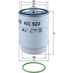 Mahle Φίλτρο Καυσίμου - Kc 522D Mahle Φίλτρο Καυσίμου - Kc 522D
