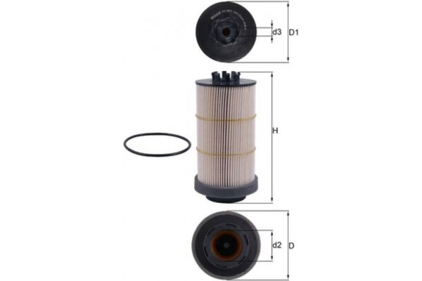 Mahle Φίλτρο Καυσίμου - Kx 80/1D