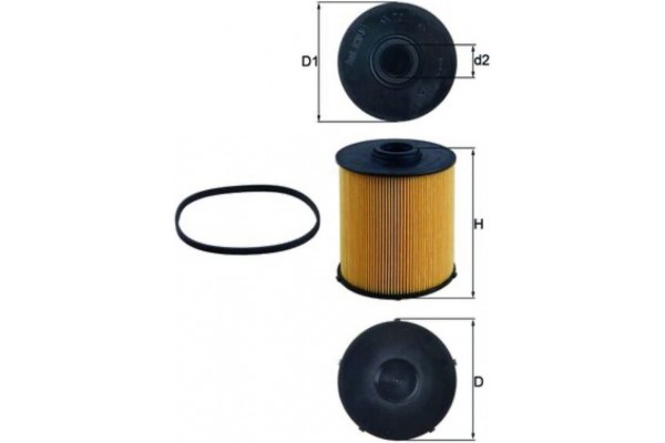 Mahle Φίλτρο Καυσίμου - Kx 70D Mahle Φίλτρο Καυσίμου - Kx 70D