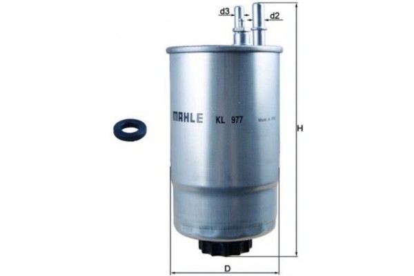 Mahle Φίλτρο Καυσίμου - Kl 977D